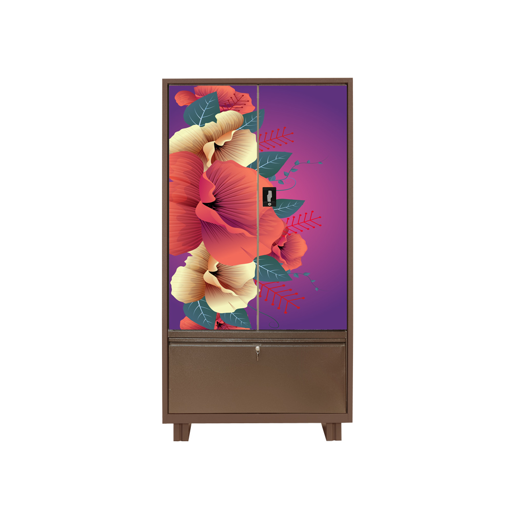 Furniture Home Furniture Almirah & Cupboard Regal Metal Choco