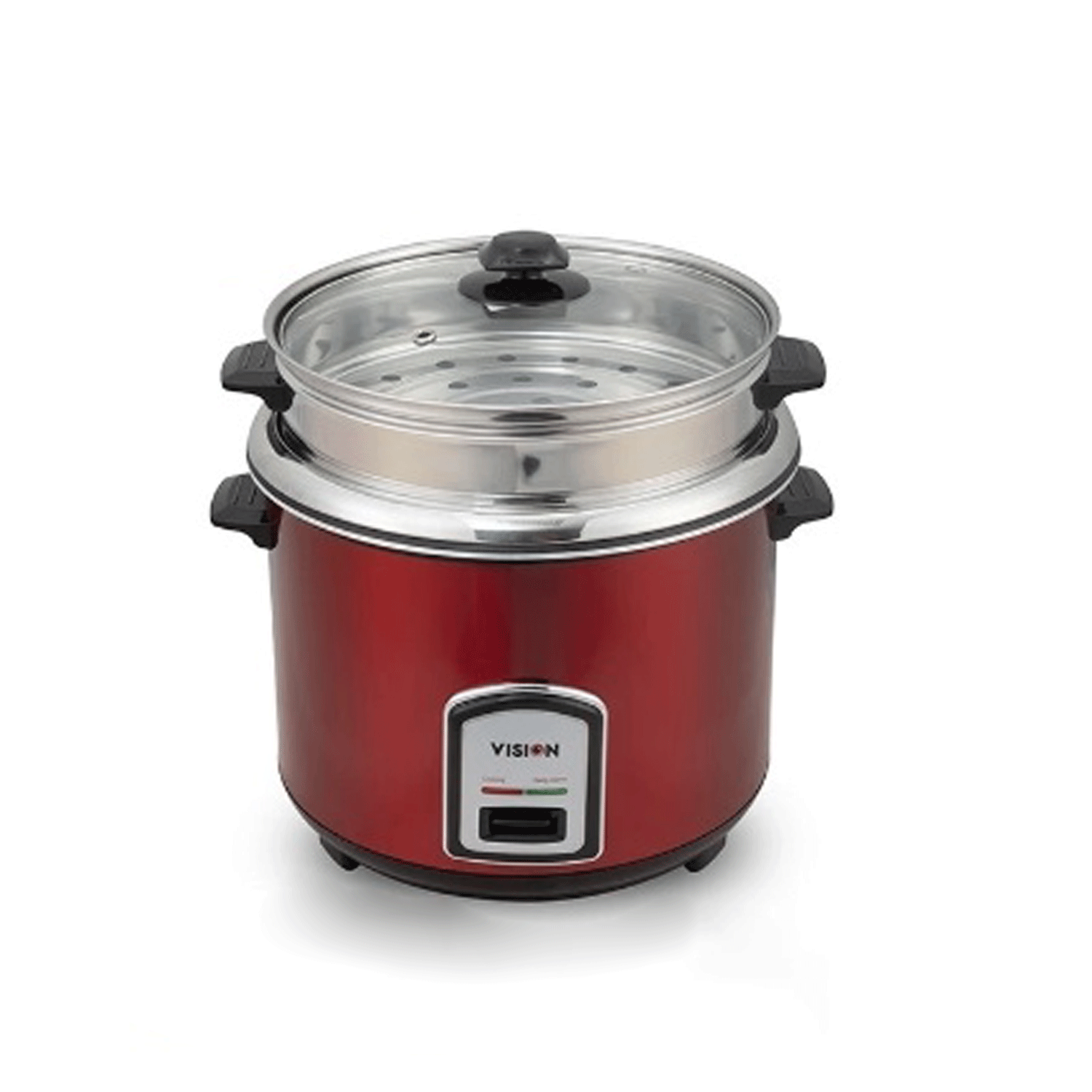 Vision REL 50 05 Regular Single Pot Rice Cooker 3.0L Red