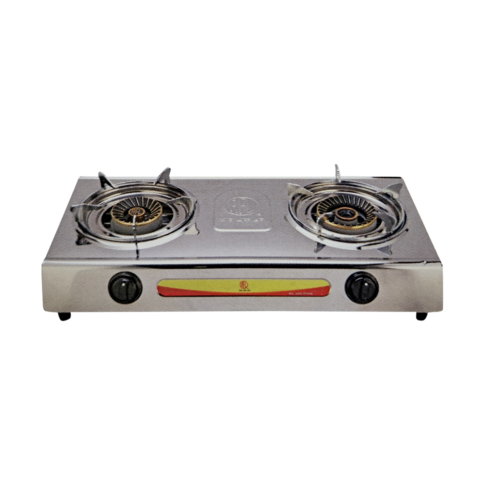 Kitchen Accessories Stove & Hood Double Stove RFL 204SRB SS Auto Double Gas Stove LPG