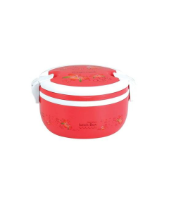 RFL ROUND SINGLE PART TIFFIN BOX - RED