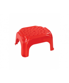 RFL POLYPROPYLENE KITCHEN SHORT STOOL - RED