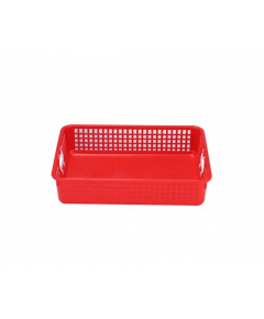 RFL POLYPROPYLENE MULTI PURPOSE BASKET 35.5CM - RED