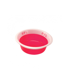 RFL PLASTIC GLOW BOWL 15L - TRANSPARENT PINK