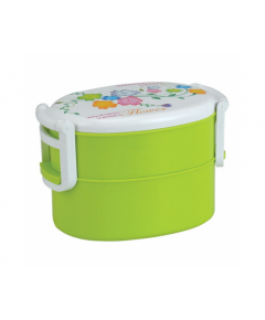 RFL TWO PART TIFFIN BOX - LIME GREEN