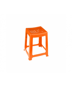 RFL PLASTIC TIMBER HIGH STOOL - ORANGE