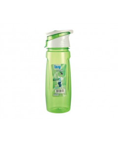 ICY PACIFIC WATER BOTTLE 500 ML - TRANSPARENT LIGHT GREEN