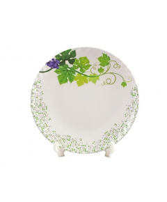 ITALIANO MELAMINE SNOWDROP CRAZY PLATE 10" - MULTICOLOR