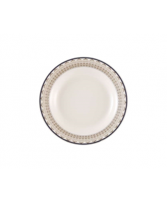 ITALIANO MELAMINE VIOLET COUP PLATE 10" - MULTICOLOR