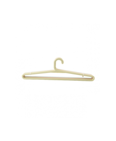 RFL POLYPROPYLENE TULIP SHARI HANGER SET 6 PCS - OFF WHITE