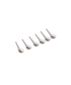 ITALIANO MELAMINE TULIP SOUP SPOON SET 6 PCS - MULTICOLOR