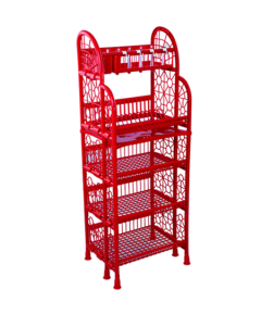 RFL 5 STEP STANDARD KITCHEN RACK - RED