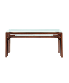 REGAL TDH-326-3-1-20 ROSEMARY DINING TABLE - ANTIQUE