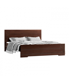 REGAL BDH-363-3-1-20 WOODEN ROMA DOUBLE BED - ANTIQUE