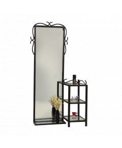 REGAL DTH-201-4-2-66 METAL DRESSING TABLE - BLACK