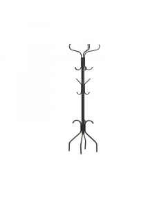 REGAL HCH-203 -2-1-66 METAL CLOTH HANGER - BLACK