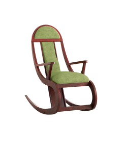 REGAL RCH-301-3-1-20 WOODEN ROCKING CHAIR - WALNUT