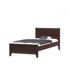 REGAL BDH-345-3-1-20 WOODEN OLIVIA SINGLE BED - ANTIQUE