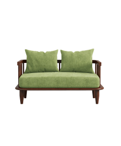 REGAL SDC-351-3-1-20 WOODEN HAVANA DOUBLE SOFA - ANTIQUE