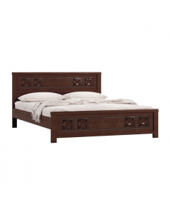 REGAL BDH-358-3-1-20 WOODEN EDEN DOUBLE BED - ANTIQUE