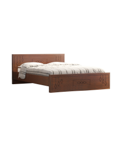 REGAL BDH-304-3-1-20 WOODEN BLUEBELL DOUBLE BED - ANTIQUE
