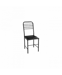 REGAL CFD-205-6-1-66 METAL MADELINE DINING CHAIR - BLACK