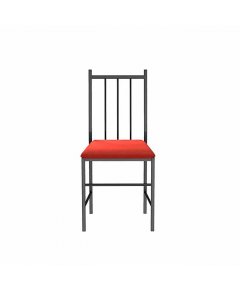 REGAL CFD-204-6-1-66 METAL FLORENCE DINING CHAIR - BLACK