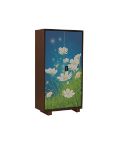 REGAL METAL CHOCO COSMOS POPULAR HOUSEHOLD ALMIRAH - MULTICOLOR