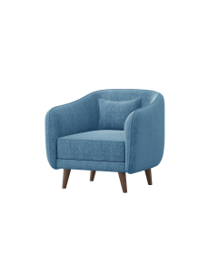 REGAL SSC-361-3-1-20 WOODEN BABYLON SINGLE SOFA - ANTIQUE