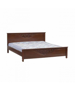 REGAL BDH-337-3-1-20 WOODEN ASTRELLA DOUBLE BED - ANTIQUE