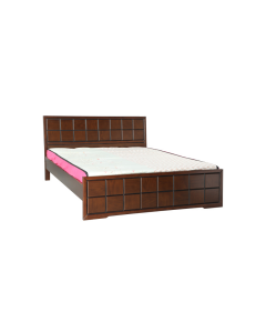 REGAL BDH-356-3-1-20 WOODEN DOUBLE BED - ANTIQUE