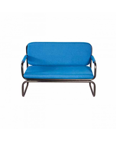 REGAL SDC-202-7-2-05 METAL DOUBLE SOFA - BLUE