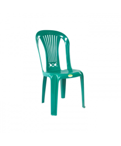 TEL SUPREME DECO ARMLESS STICK CHAIR - TULIP GREEN