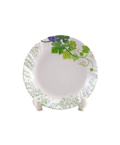 ITALIANO MELAMINE SNOWDROP PREMIUM MEAT PLATE 10" - MULTICOLOR