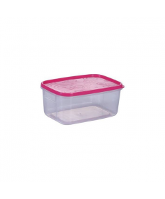 FRESCO PLASTIC TRIM RECTANGULAR CONTAINER 4500 ML - TRANSPARENT