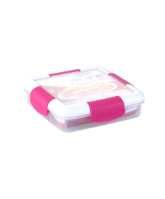 RFL POLYPROPYLENE PURE SQUARE CONTAINER 450 ML - TRANSPARENT