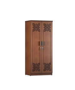 REGAL CBH-367-3-1-20 WOODEN BUTTERFLY ALMIRAH/CUPBOARD - ANTIQUE