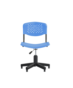 REGAL METAL INDIGO OFFICE VISITOR/WORKER CHAIR - BLUE