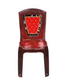 RFL PRINTED DELUXE RESTAURANT CHAIR - ROSE WOOD