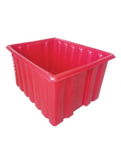 SUPPORT SIB-04 PLASTIC BASKET 100L - RED