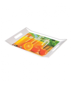 ITALIANO MELAMINE JUICY SANDWICH TRAY 9" - MULTICOLOR