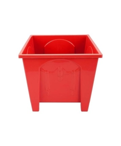 TEL DELUXE FLOWER TUB 13" - RED
