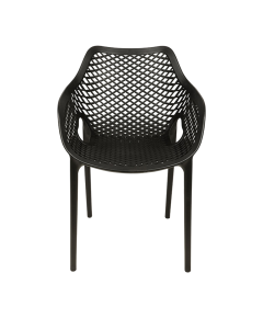 STYLEE CHAMPION ARM CHAIR - BLACK