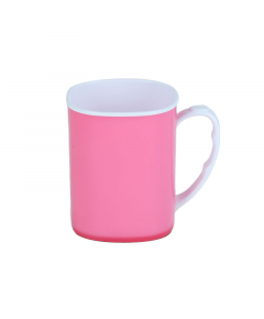RFL ROYAL MUG 400 ML - WHITE & PINK