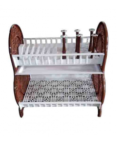 RFL SMART MINI KITCHEN RACK - EAGLE BROWN