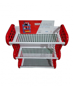 RFL MINI RACK - WHITE & RED