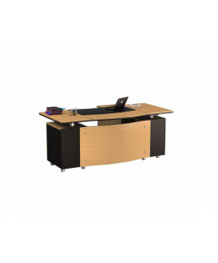 REGAL SEO-106-1-1-36 SENIOR EXECUTIVE TABLE - BEECH AND BLACK