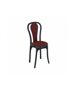 RFL POLYPROPYLENE CLASSIC SOFA CHAIR - BLACK