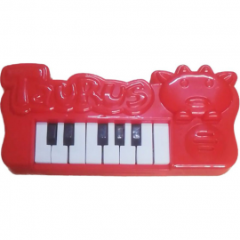 JIM & JOLLY E-MOO-COW MINI PIANO - RED