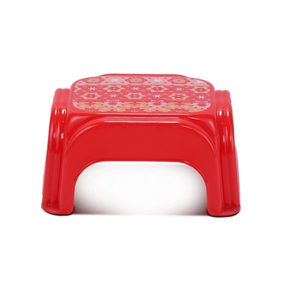 RFL Polypropylene Power Short Stool Red