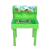 READING TABLE WITH SHELF - PARROT GREEN